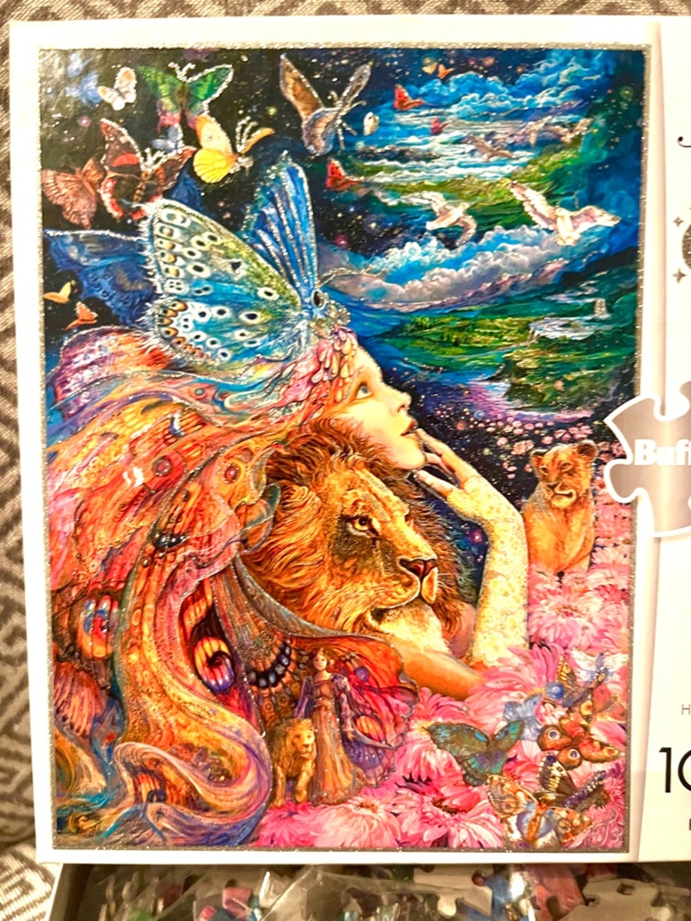 Josephine Wall Glitter Fantasy "Heart & Soul" Fairy Puzzle. Buffalo.